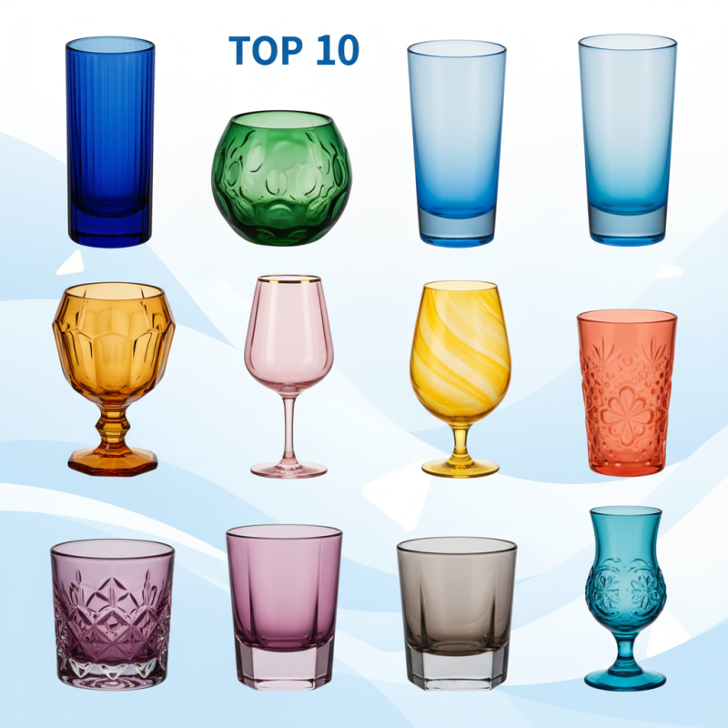 Top 10 Colored Drinking Glasses for Global Buyers?