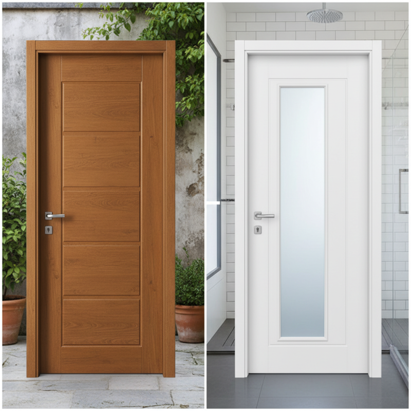 Why Choose WPC or PVC Doors What is the Difference?