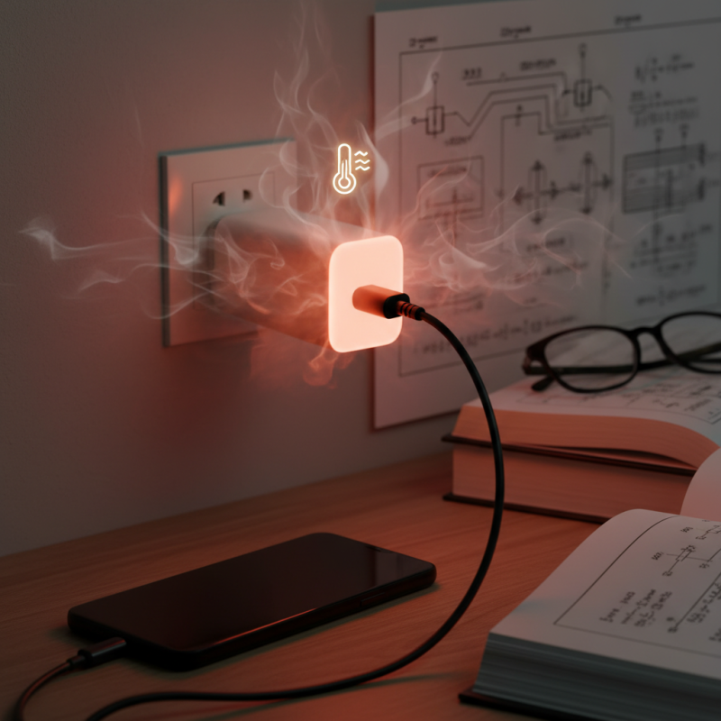 Why do some chargers get hot during use?
