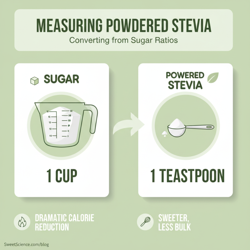 How to Use Powdered Stevia for Baking Effectively?