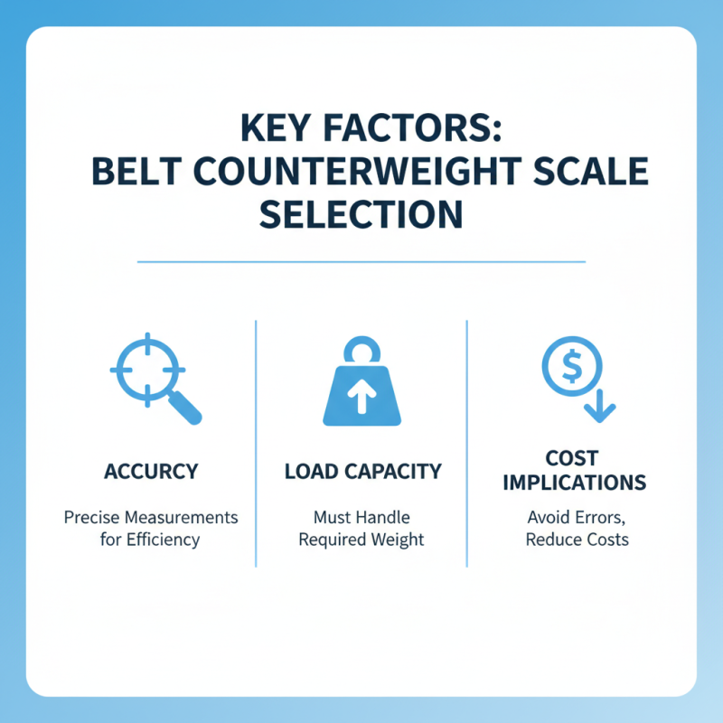 How to Choose the Best Belt Counterweight Scale for Your Needs?