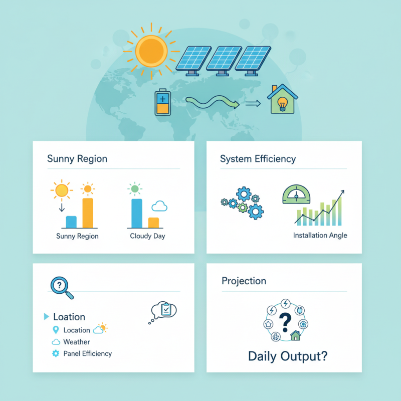 How Much Electricity Can Solar Power Generate Each Day?