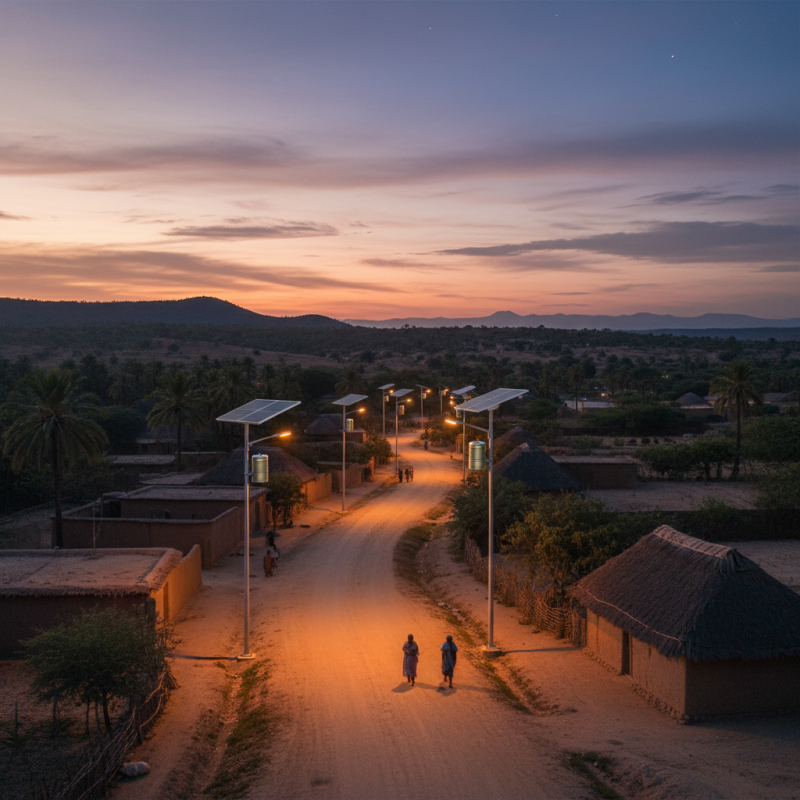 How Solar Street Lights Function Without Grid Power Solutions?
