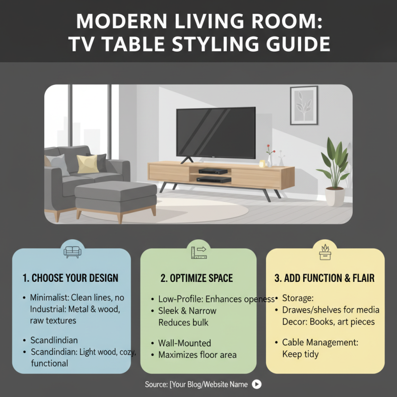 China Top 10 Stylish TV Tables for Modern Living Rooms?