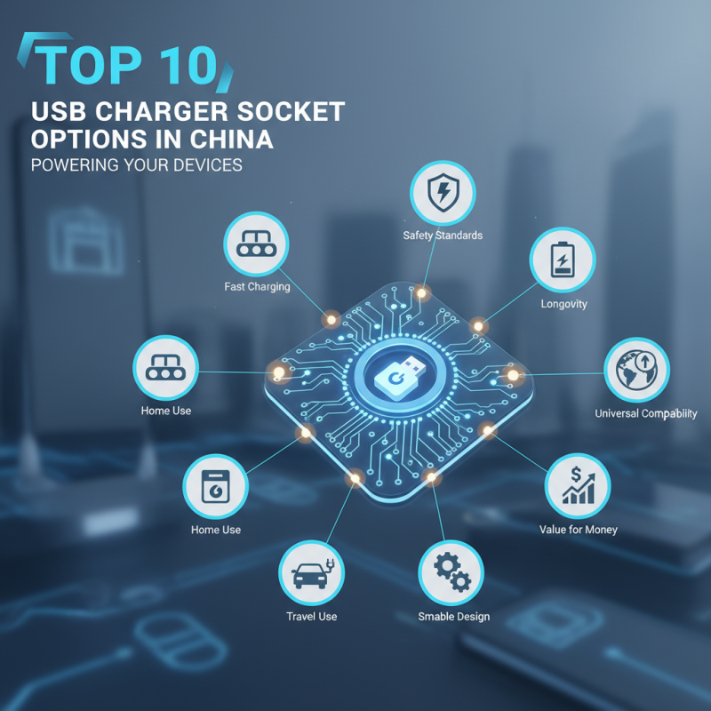 Top 10 Usb Charger Socket Options in China for Your Devices?