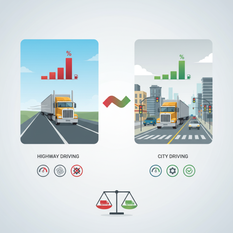 Why Do Trucks Use More Fuel on Highways Than in Cities?