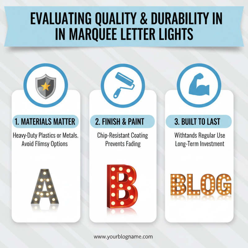 Top 10 Tips for Choosing the Best Marquee Letter Lights?