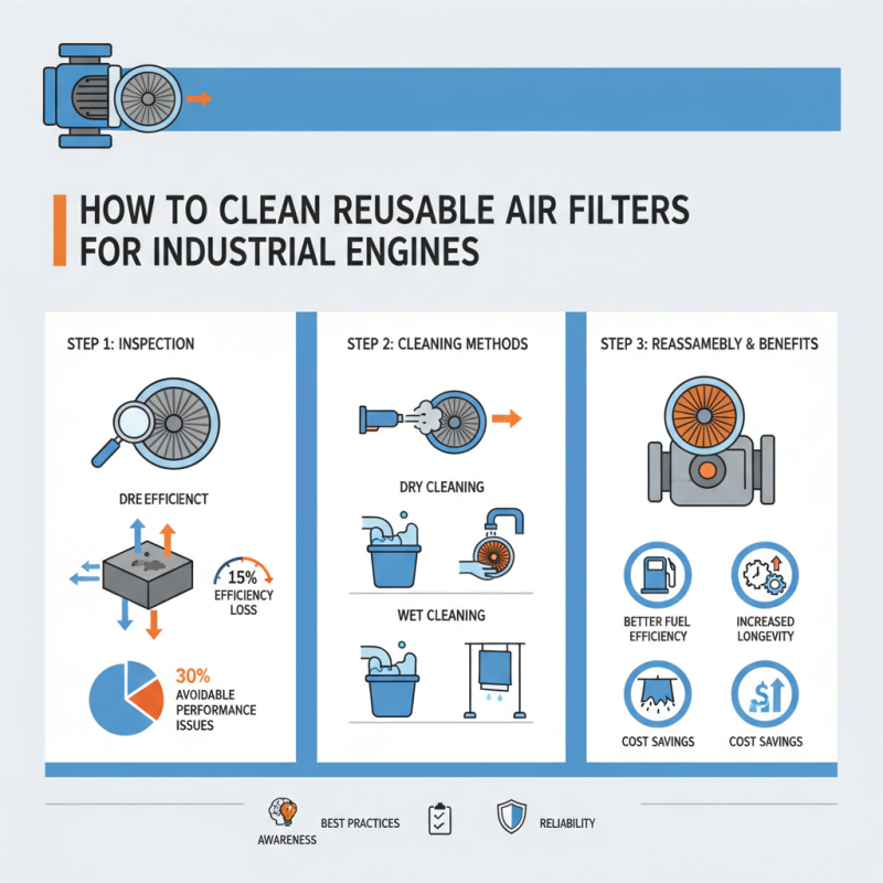 How to Clean Reusable Air Filters for Industrial Engines?