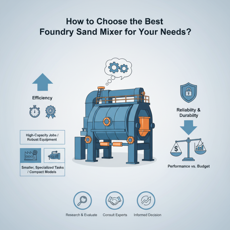 How to Choose the Best Foundry Sand Mixer for Your Needs?