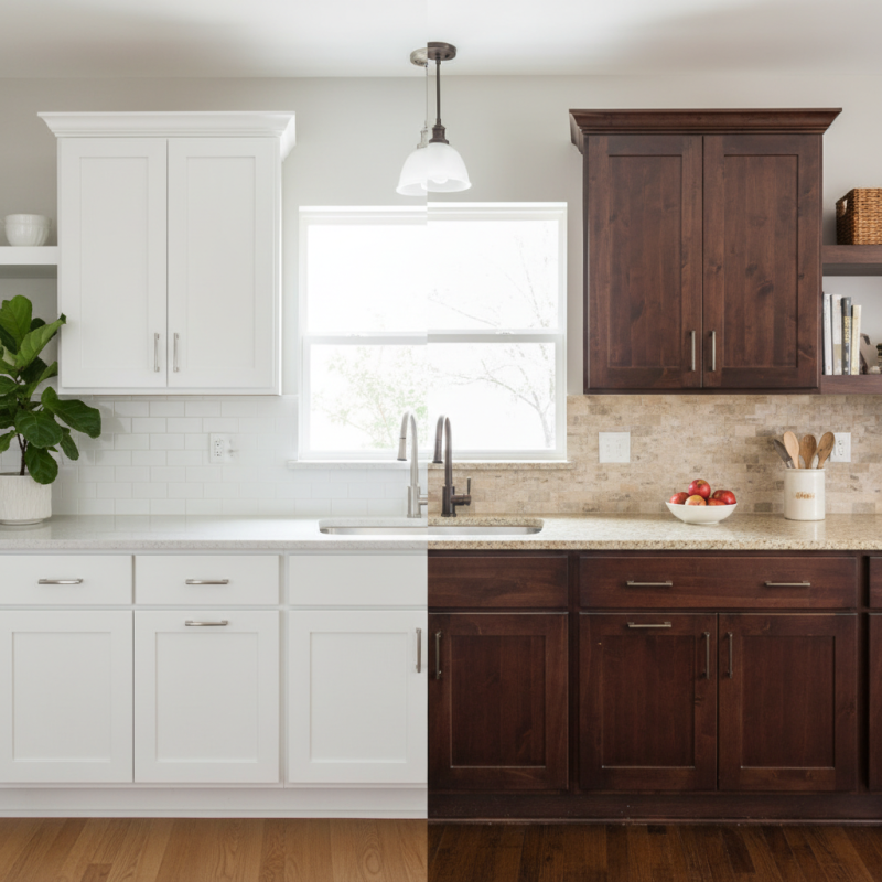 Top 5 Tips to Choose Between Painted and Stained Cabinets?