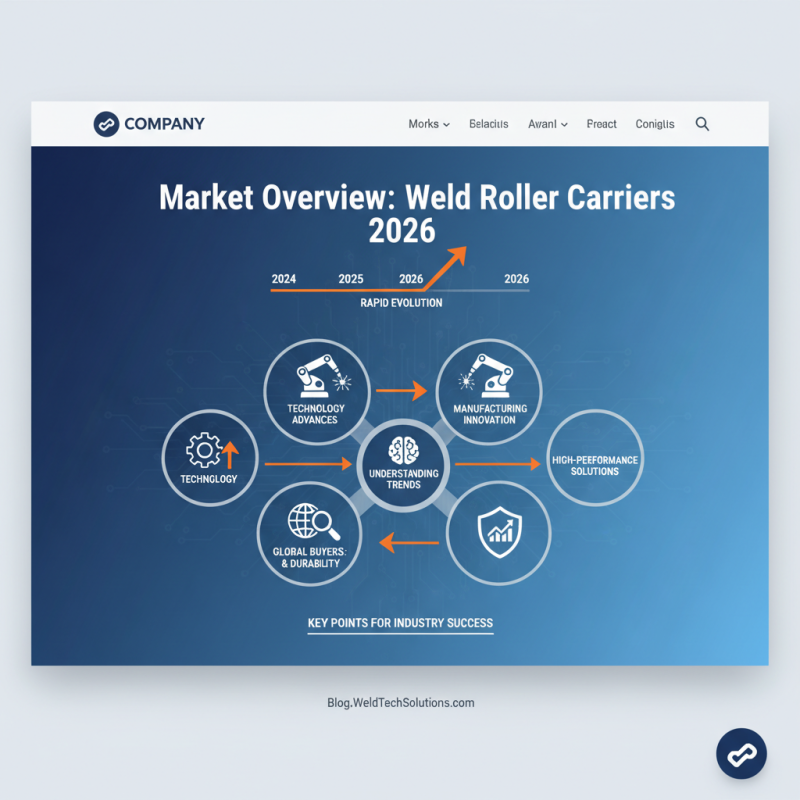 2026 Top Weld Roller Carrier Trends for Global Buyers?