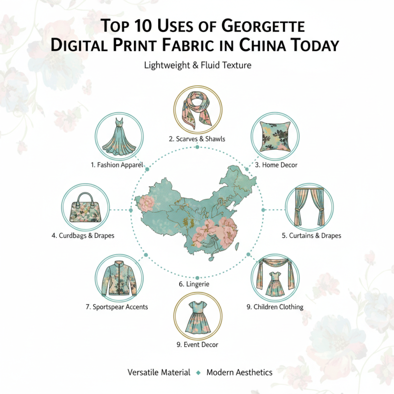 Top 10 Uses of Georgette Digital Print Fabric in China Today?