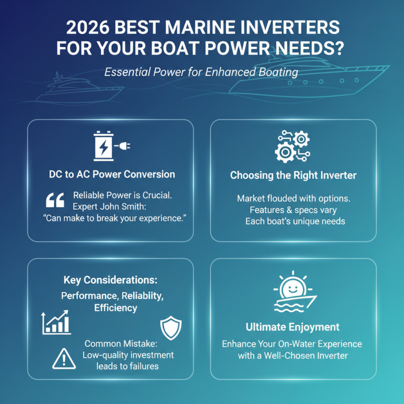 2026 Best Marine Inverters for Your Boat Power Needs?