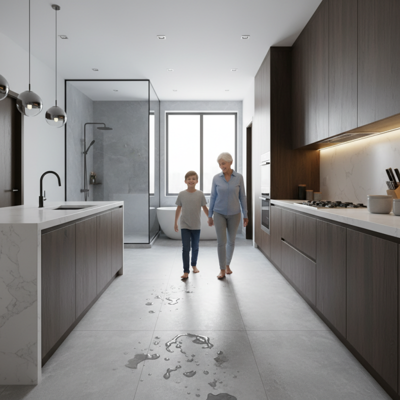 What is Non Slip Waterproof Flooring and How Does it Benefit Your Space?