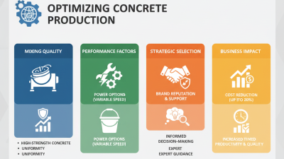 Top Tips for Choosing the Best Planetary Concrete Mixers?
