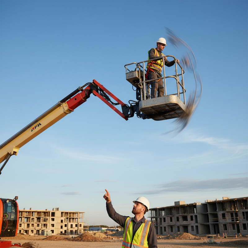 Why is my boom lift shaking during extension?
