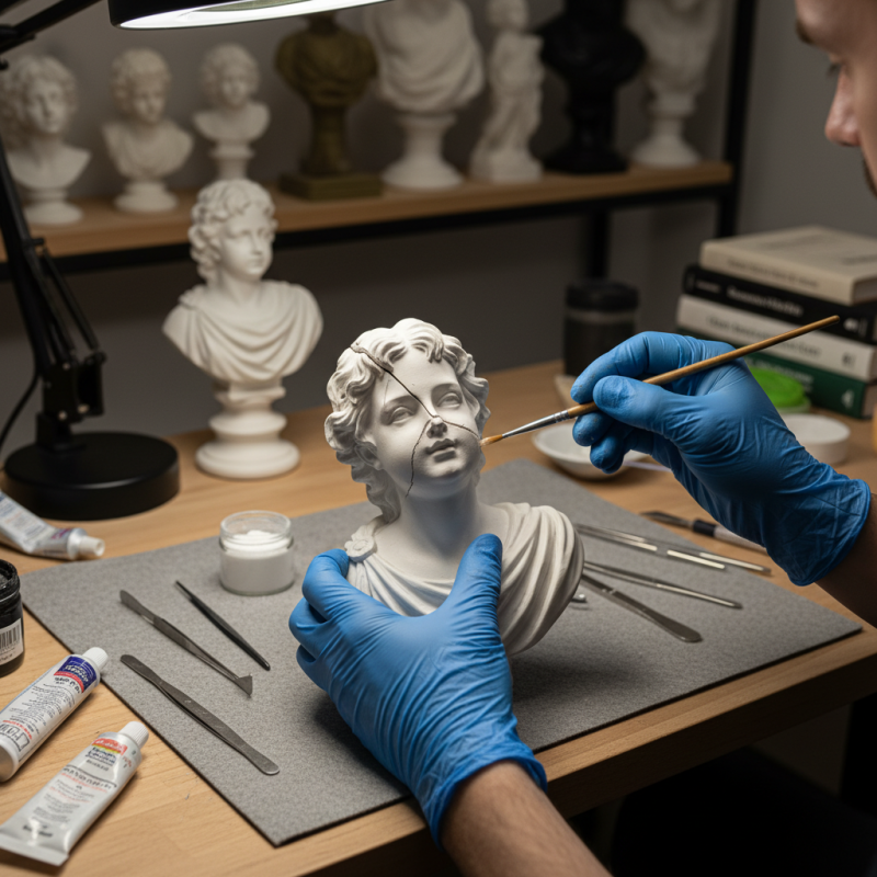 How to Repair a Cracked Resin Statue Effectively?
