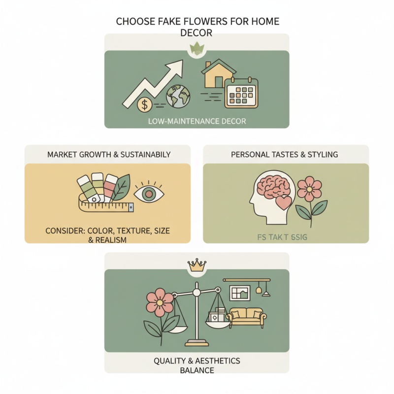 How to Choose the Best Fake Flowers for Your Home Decor?
