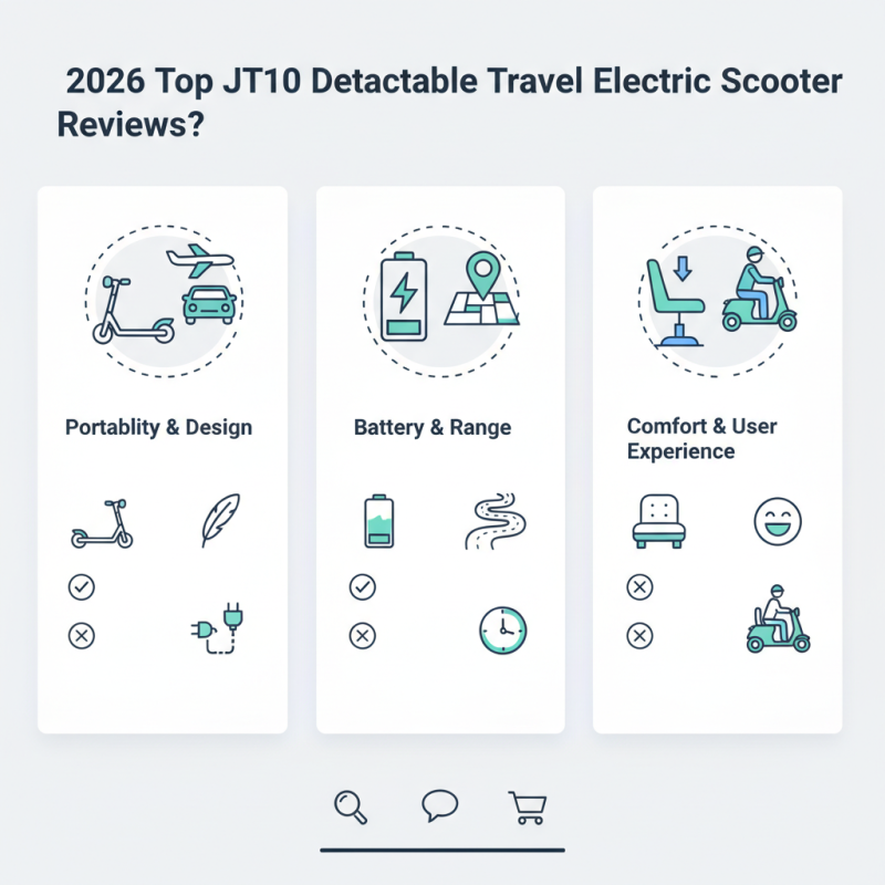 2026 Top JT10 Detachable Travel Electric Scooter Reviews?