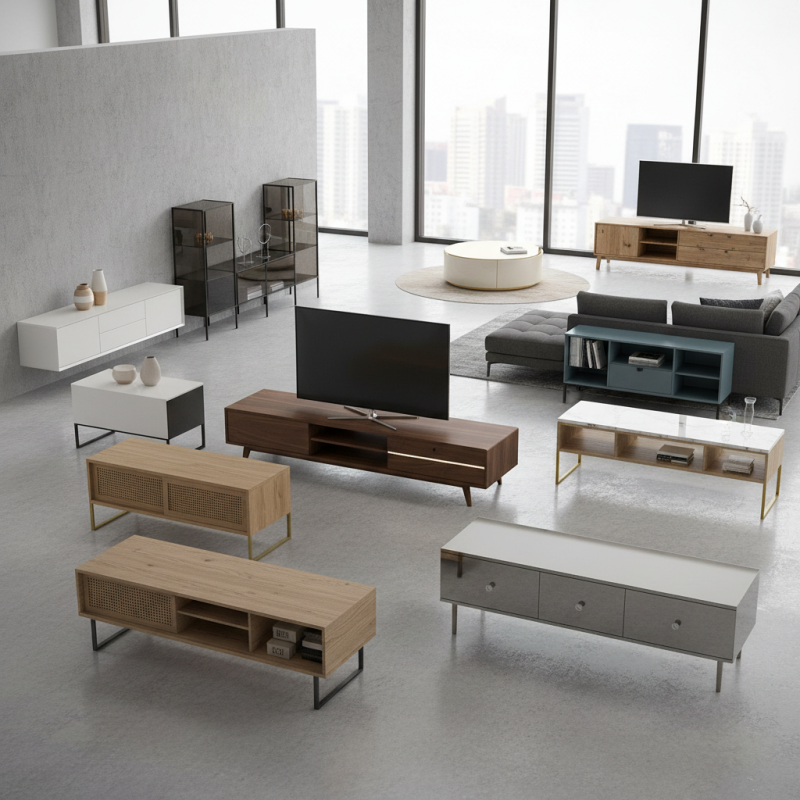 China Top 10 Stylish TV Tables for Modern Living Rooms?