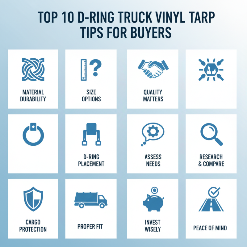 Top 10 D Ring Truck Vinyl Tarp Tips for Buyers