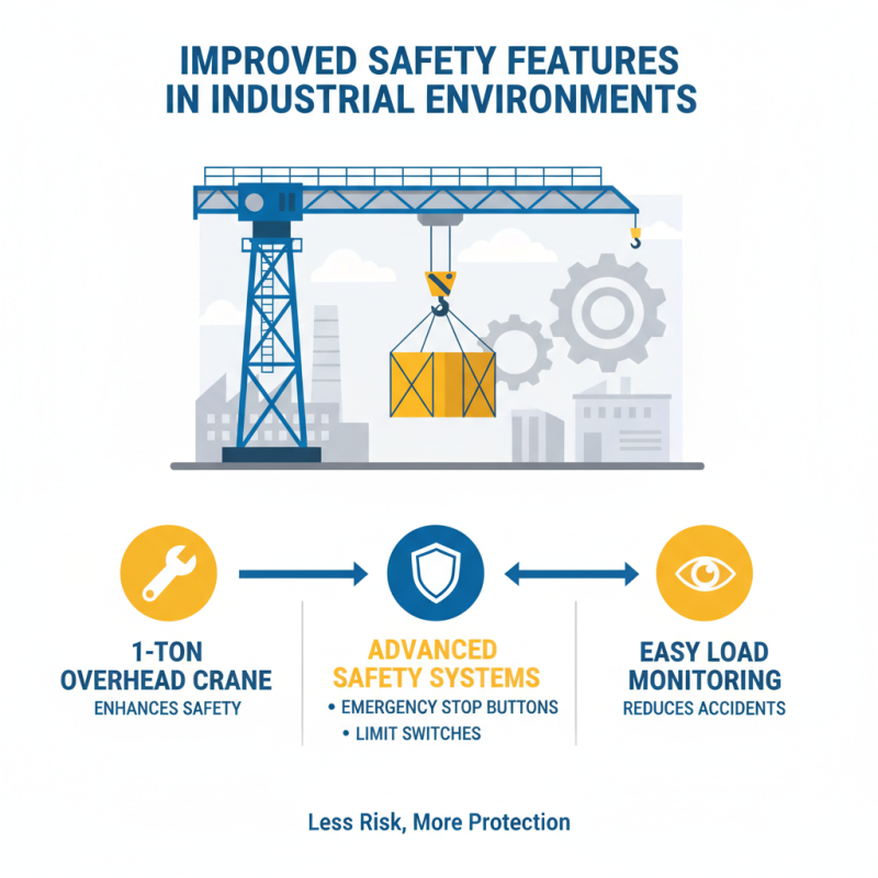 Top Benefits of Using a 1 Ton Overhead Crane in Industrial Applications?