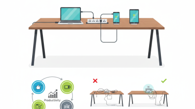 What is a desk power socket and how does it work?