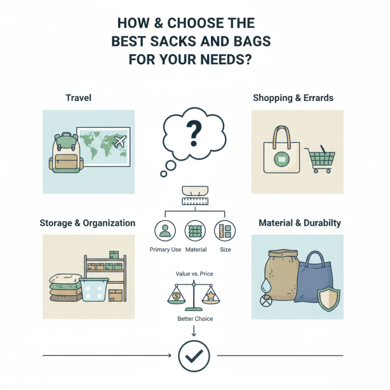 How to Choose the Best Sacks and Bags for Your Needs?