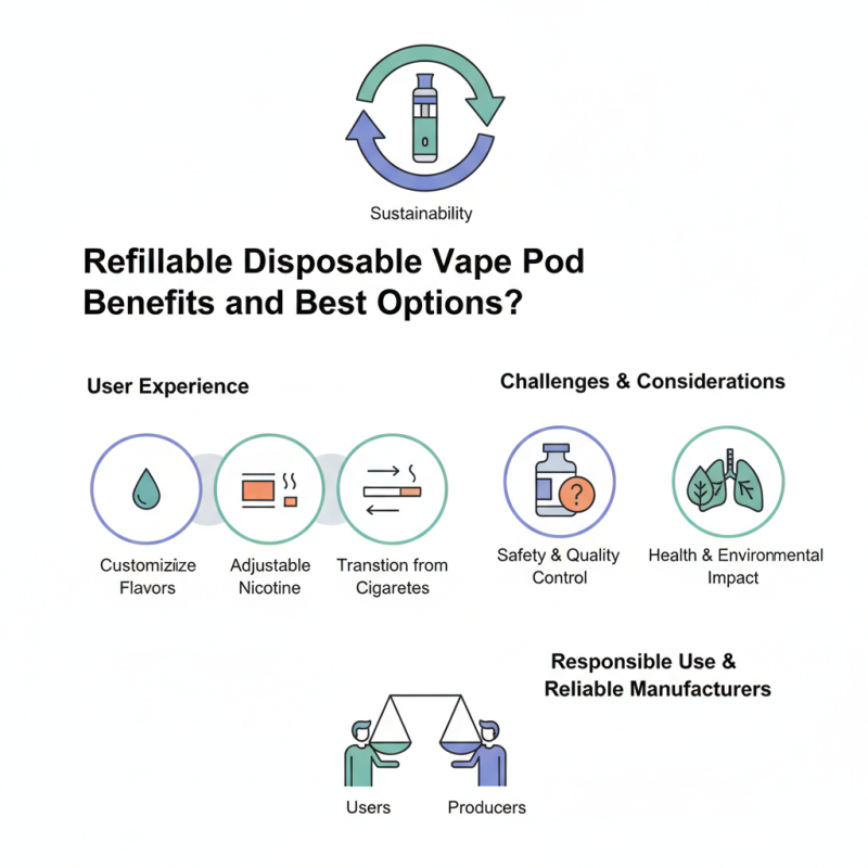 Refillable Disposable Vape Pod Benefits and Best Options?