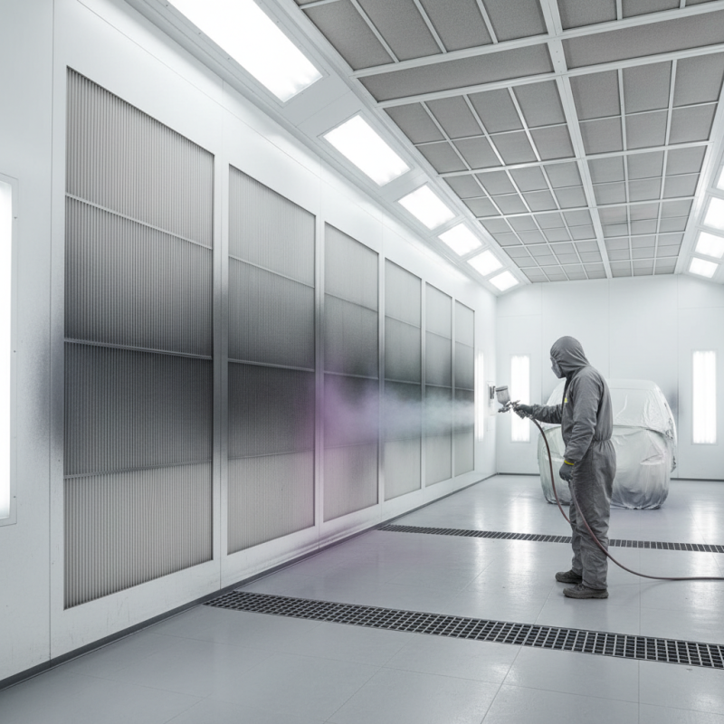 What is Spray Booth Filter Material and Its Importance in Use?