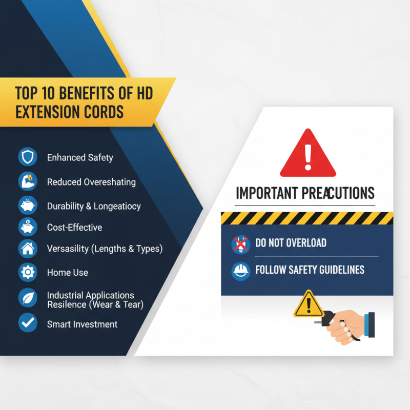 Top 10 Benefits of Using HD Extension Cords for Your Power Needs?