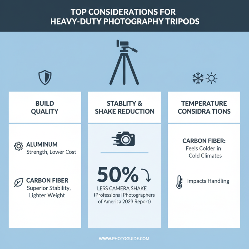 2026 Top Heavy Duty Tripod Options for Professional Photographers?