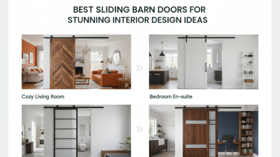 Best Sliding Barn Doors for Stunning Interior Design Ideas?