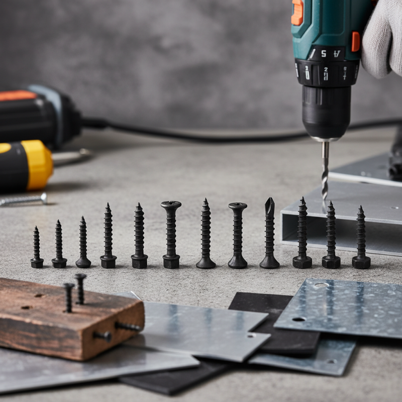 Top 10 Black Self Tapping Screws for Your Projects?