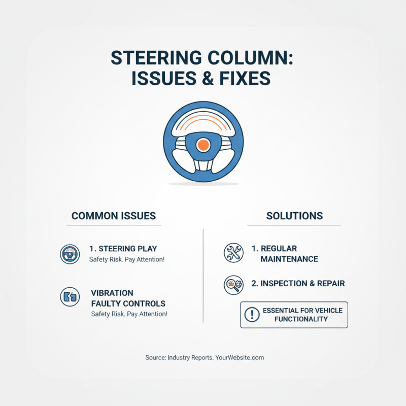 Best Steering Column Parts for Global Buyers to Consider?