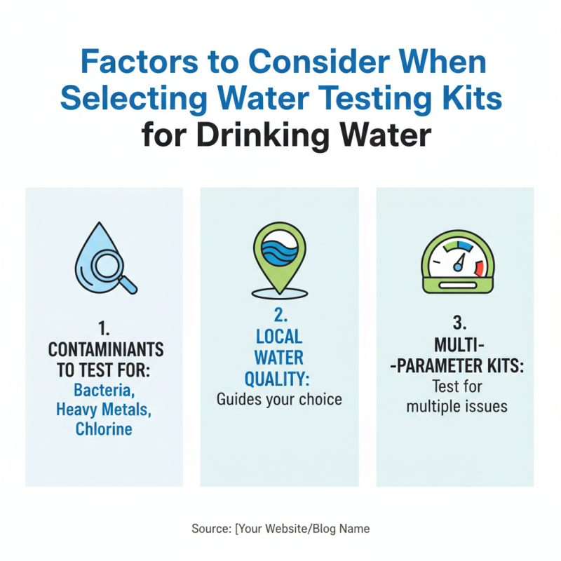 2026 How to Choose the Best Water Testing Kits for Drinking Water?