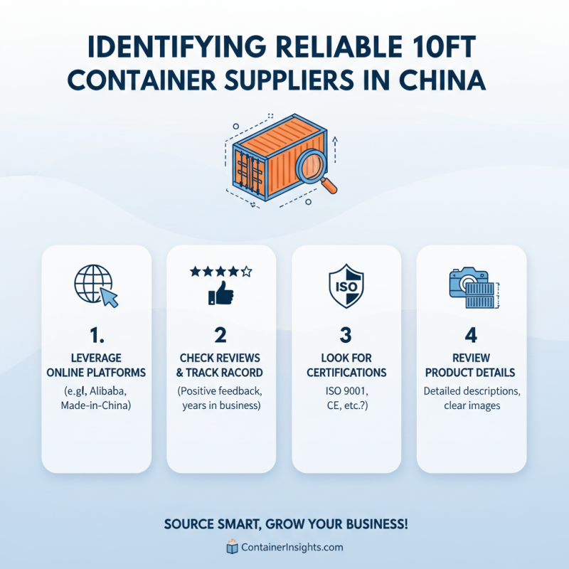 Best Ways to Source 10ft Containers in China?