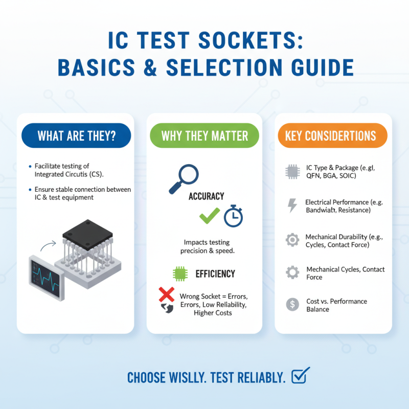 Top 5 Tips for Choosing the Right IC Test Socket?