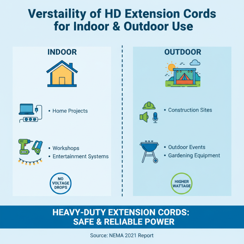 Top 10 Benefits of Using HD Extension Cords for Your Power Needs?