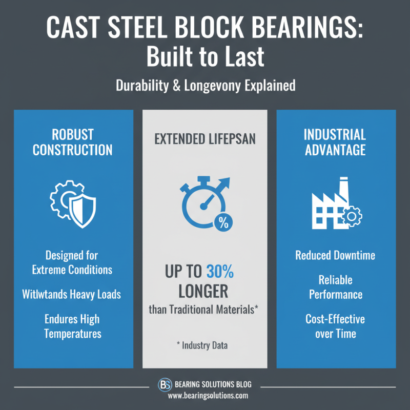 Why Choose Cast Steel Block Bearings for Your Industrial Needs?