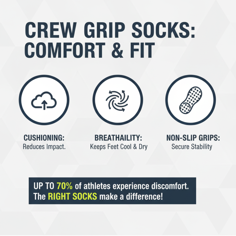 Top Tips for Choosing the Best Crew Grip Socks for Comfort?