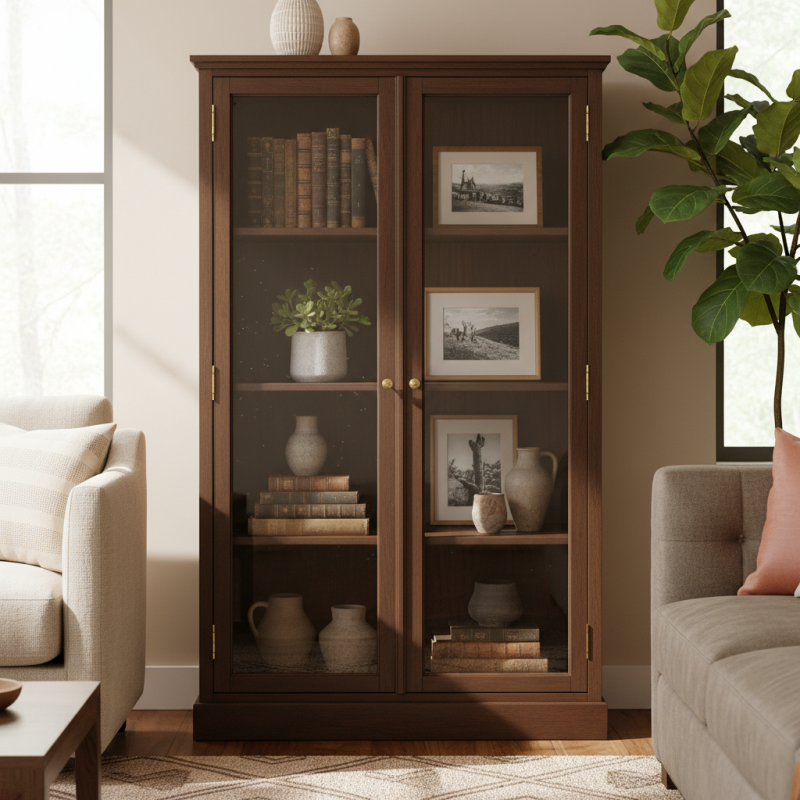 Why Choose Glass Door Storage Cabinets for Your Home Storage Needs?