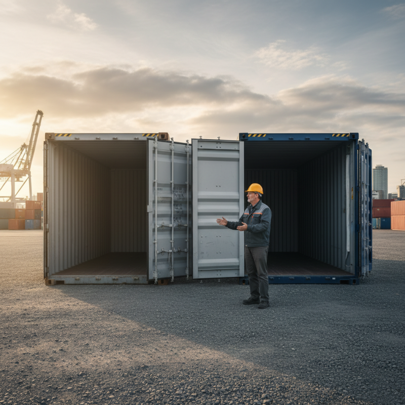How to Choose the Right 40ft Side Opening Shipping Container for Your Needs?