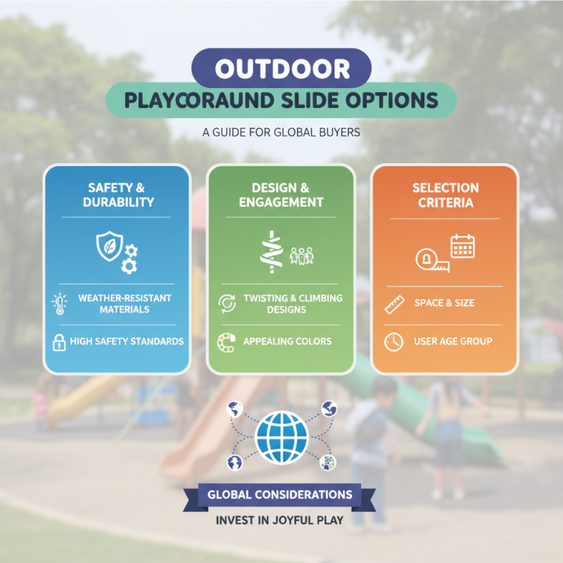 Best Outdoor Playground Slide Options for Global Buyers?