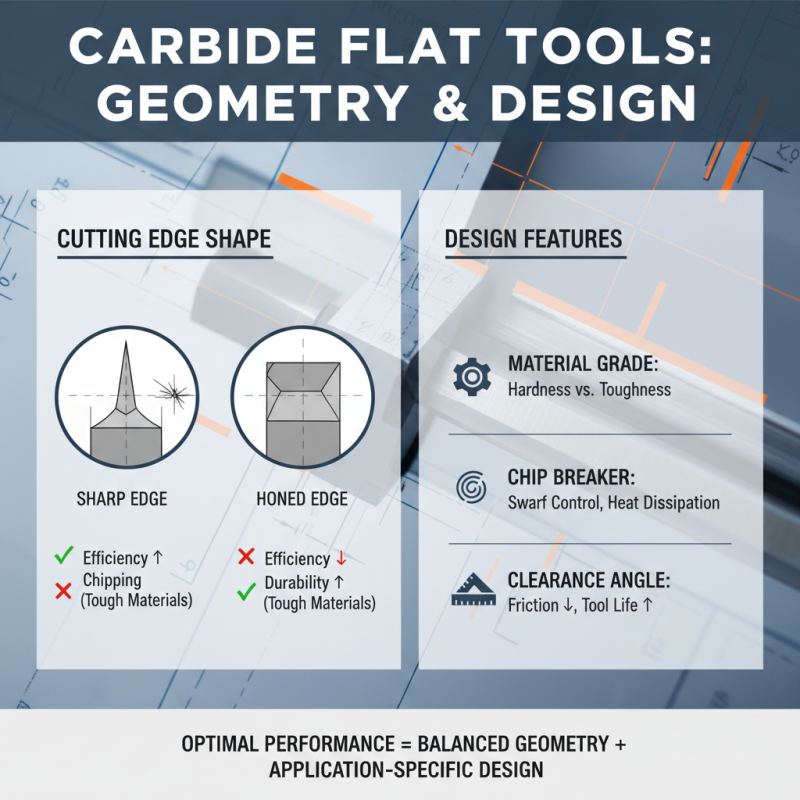 How to Choose Carbide Flat Tools for Optimal Performance?