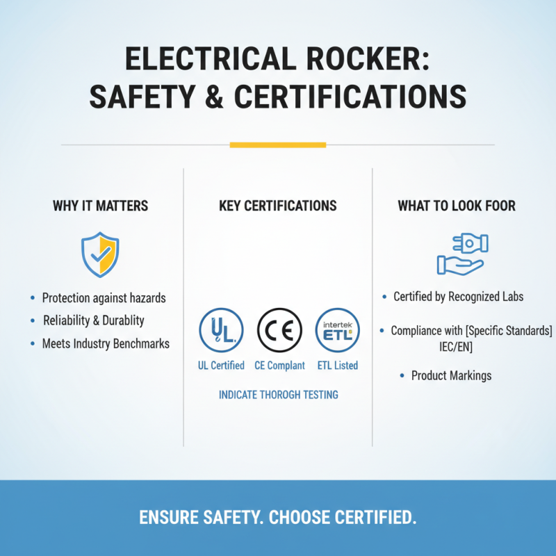 2026 How to Choose the Best Electrical Rocker for Your Needs?