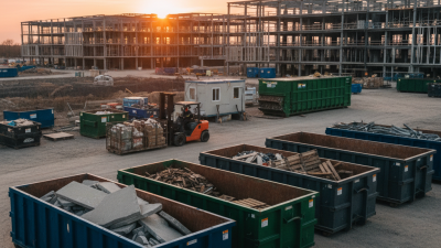 Best Construction Waste Containers for Efficient Project Management?