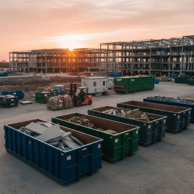 Best Construction Waste Containers for Efficient Project Management?