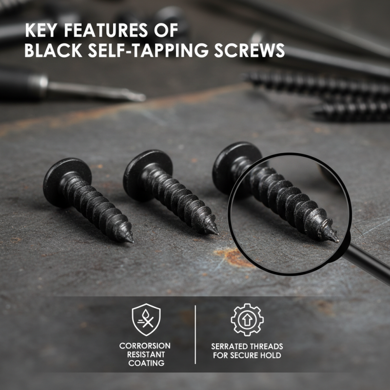 Top 10 Black Self Tapping Screws for Your Projects?
