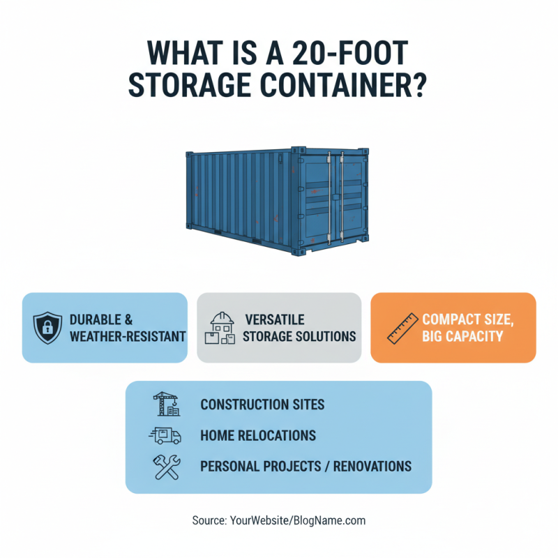 What is a 20 Foot Storage Container and How Can It Benefit You?